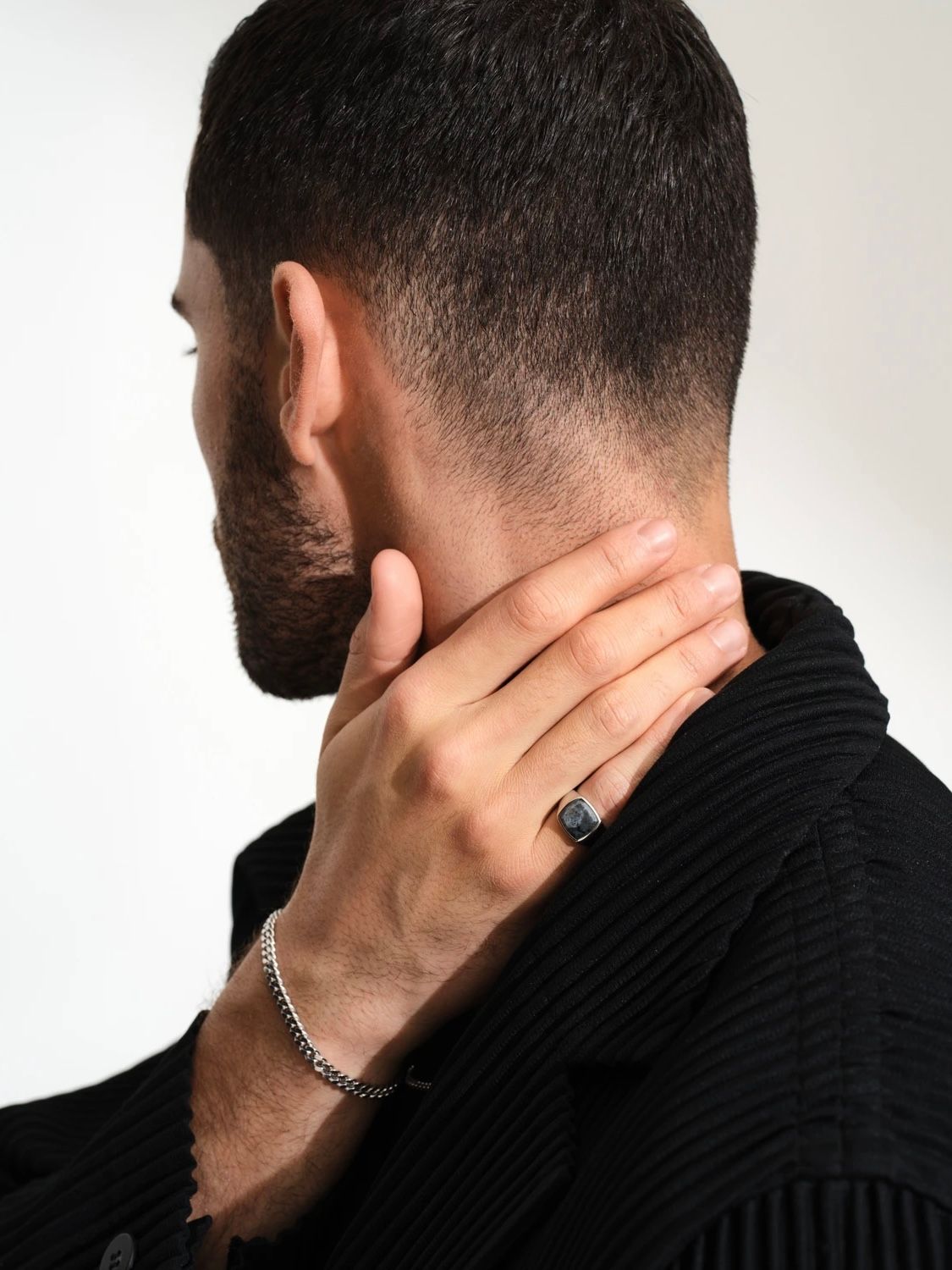 TOMWOOD - ケイ リング ラルビカイト / KAY RING LARVIKITE / シルバー