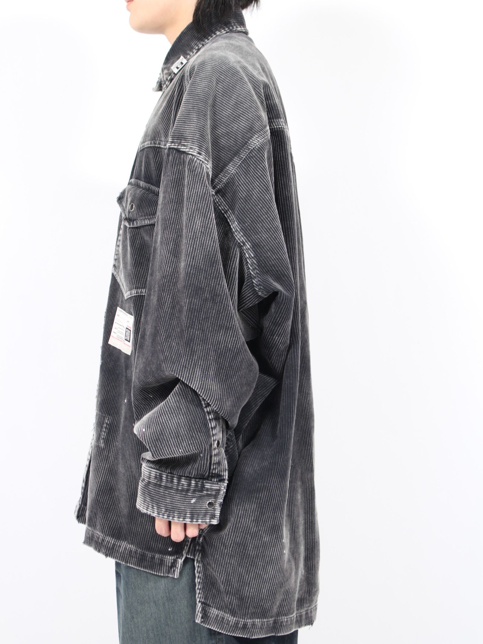 Maison MIHARA YASUHIRO - 【24AW】エイジ コーデュロイ シャツ / AGED