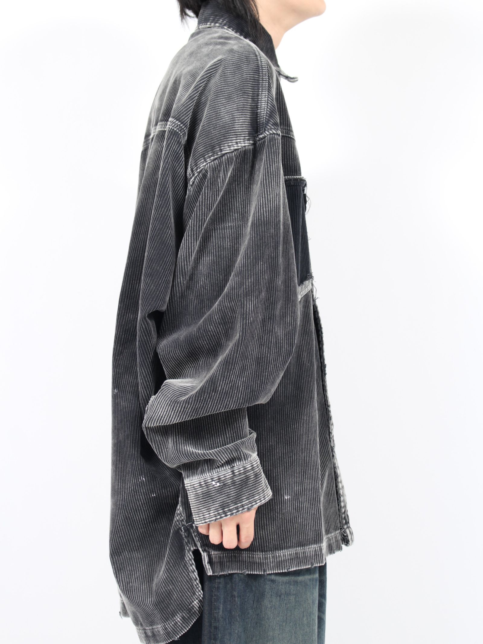 Maison MIHARA YASUHIRO - 【24AW】エイジ コーデュロイ シャツ / AGED