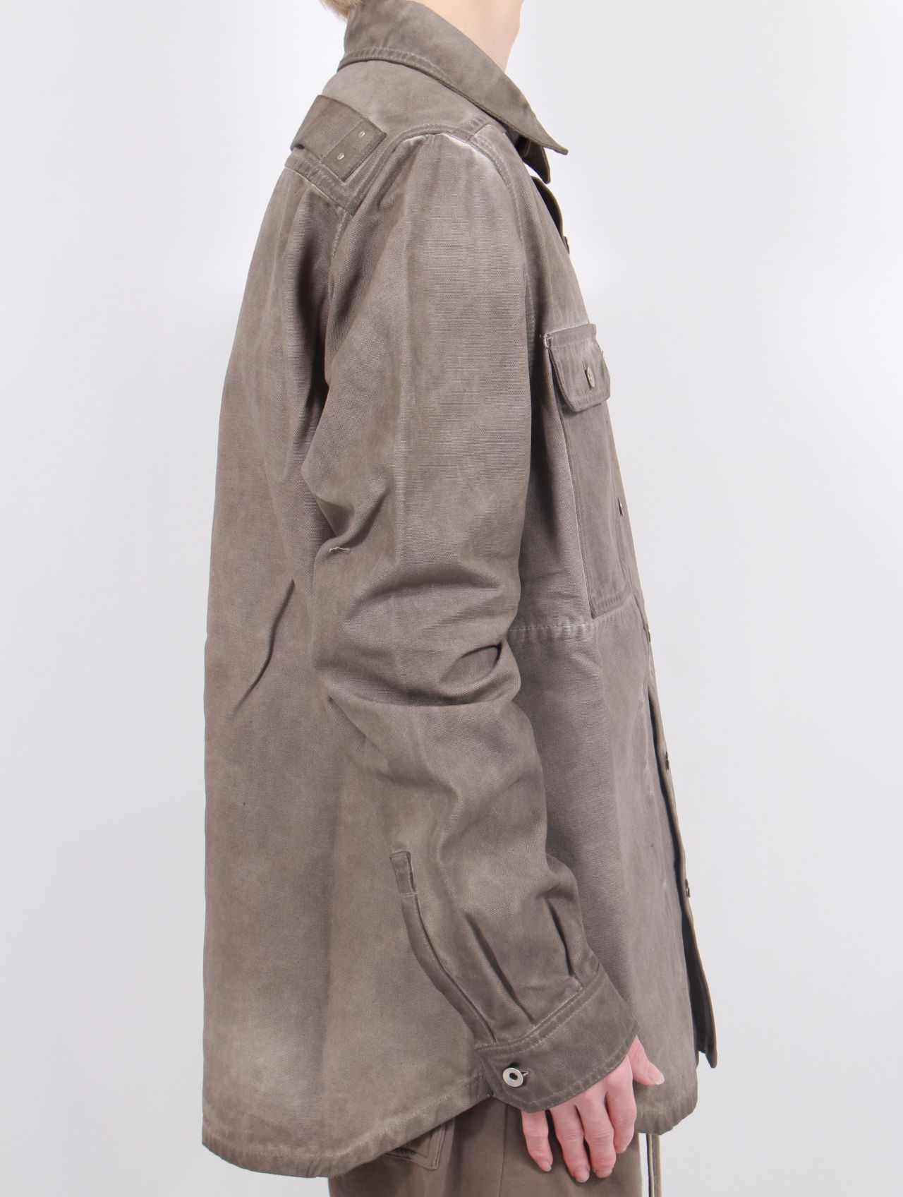 RICK OWENS DRKSHDW - 【25SS】アウターシャツ 長袖 ジャケット