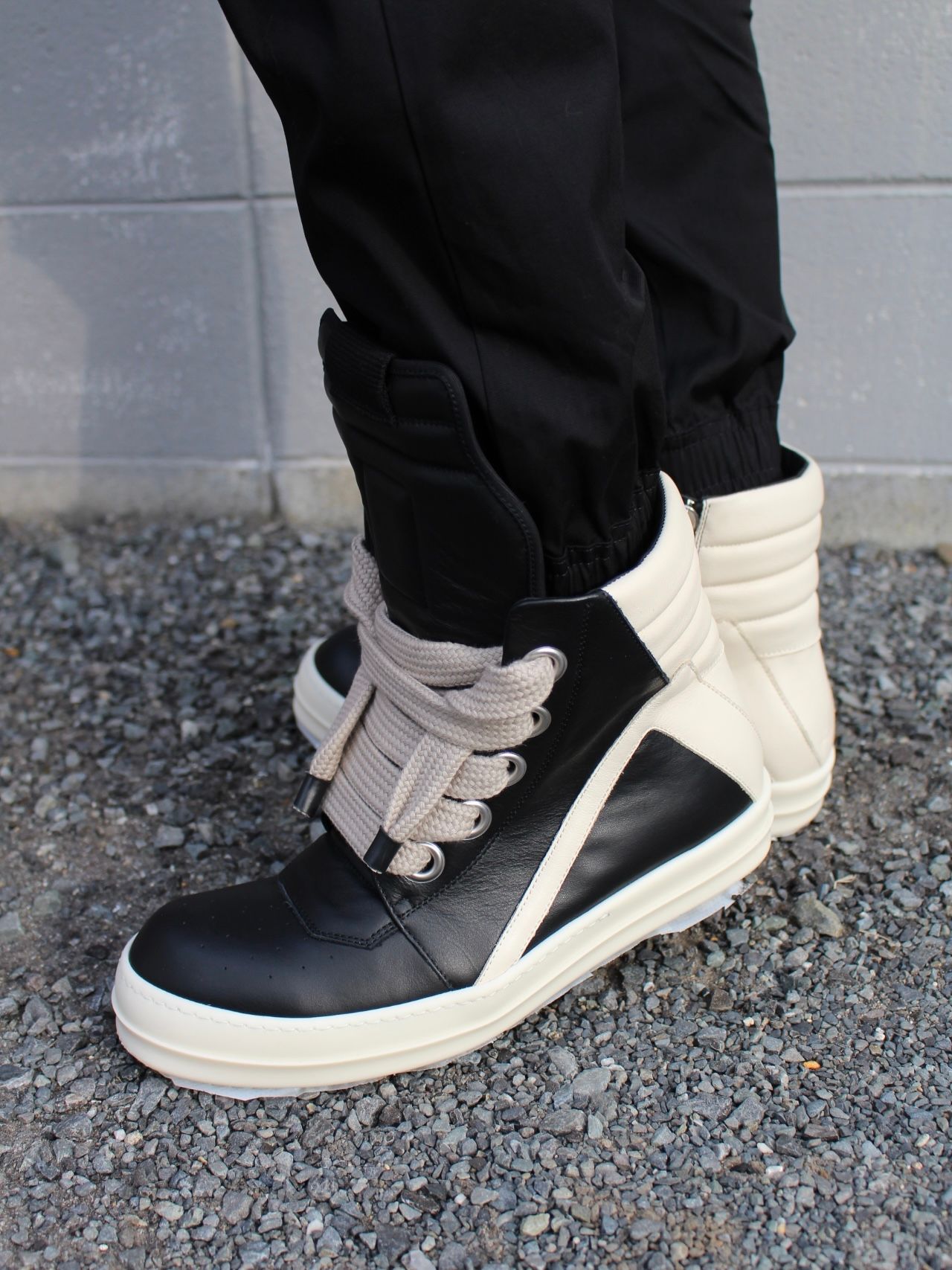 RICK OWENS - 【26SS】ジャンボレース ジオバスケット スニーカー