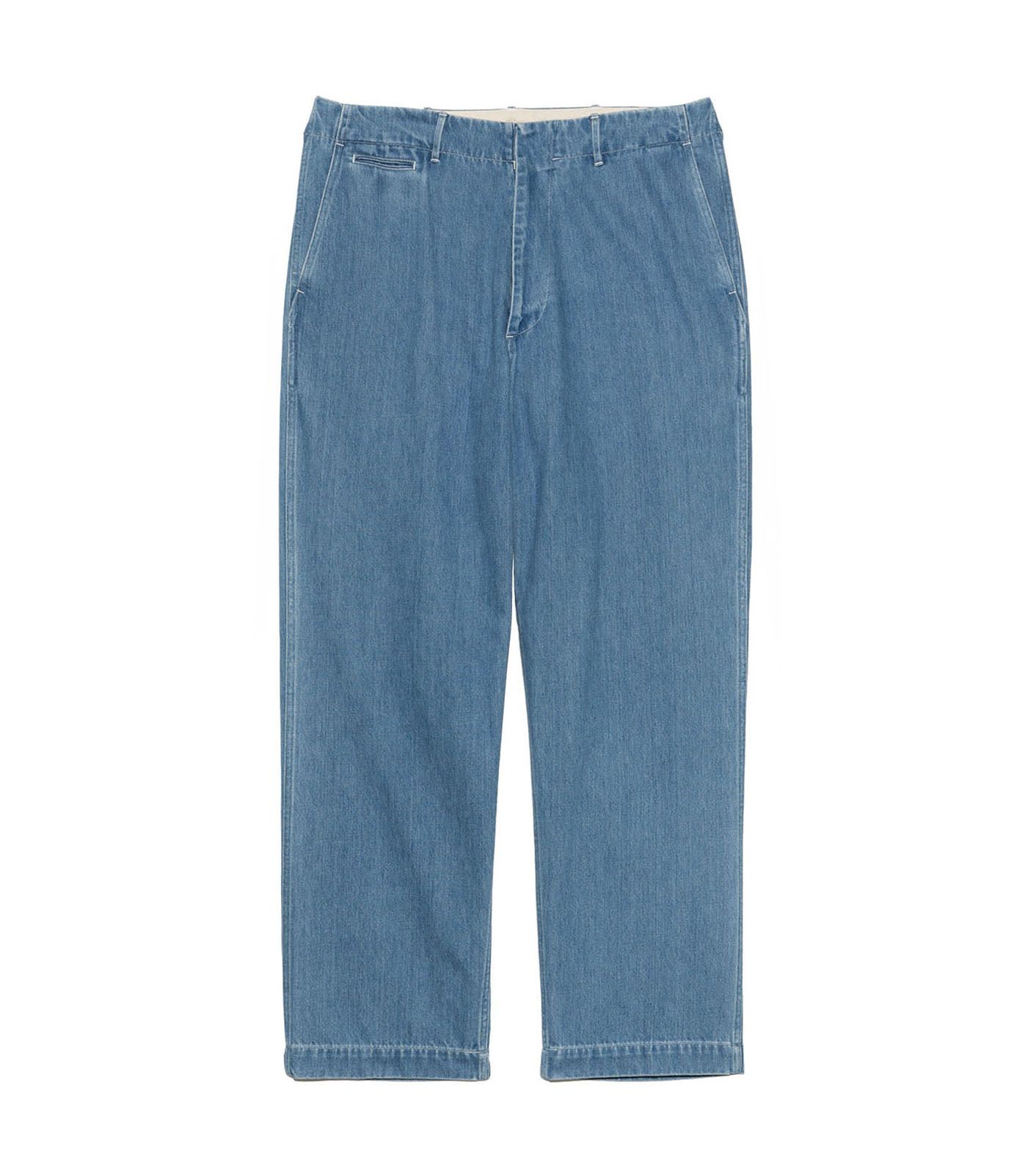 nanamica - Wide Denim Pants / LI(Light Indigo) | Stripe Online Store