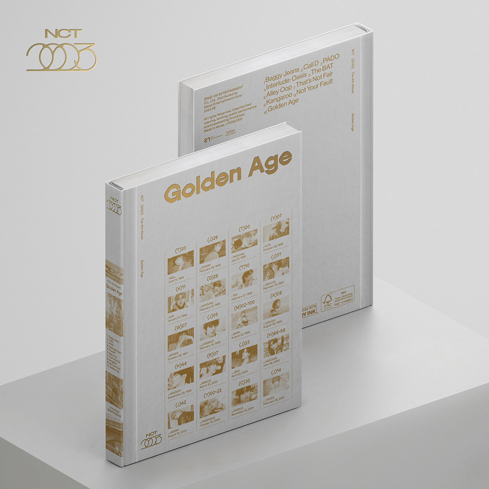 2023.8.28 on sale NCT The 4th Album 「Golden Age」｜mu-mo SHOP