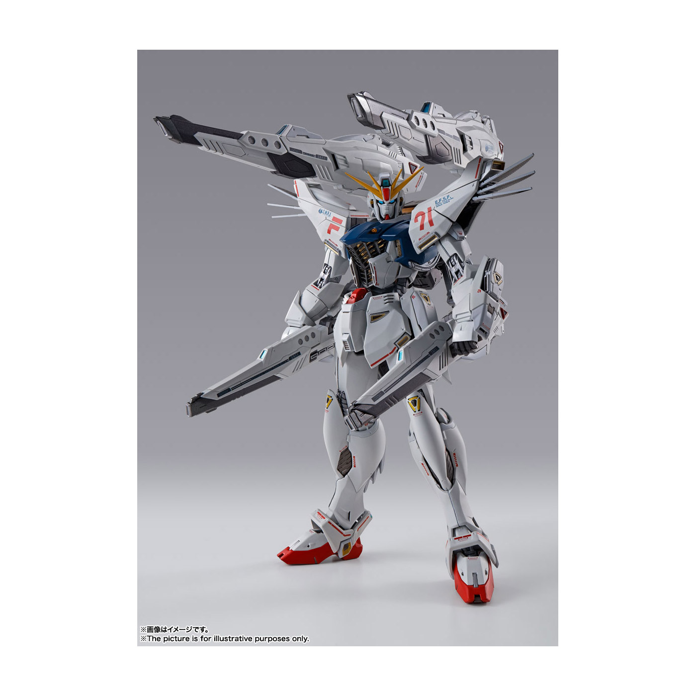 METAL BUILD 機動戦士ガンダムF91 ガンダムF91 CHRONICLE WHITE Ver