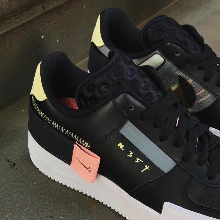 国内販売中/8月20日発売予定】ナイキ エアフォース 1 タイプ ブラック