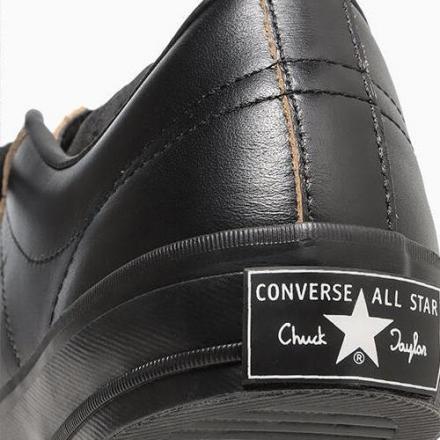 国内9月27日発売予定】 ショット × コンバース ワンスター Z ブラック