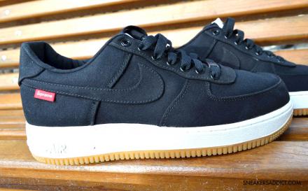 11月発売予定】 シュプリーム × ナイキ エアフォース1 ブラック