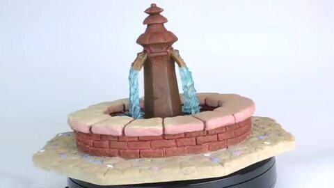 楽天市場】WDCC 美女と野獣 噴水 11K 46044 0 Beauty and The Beast