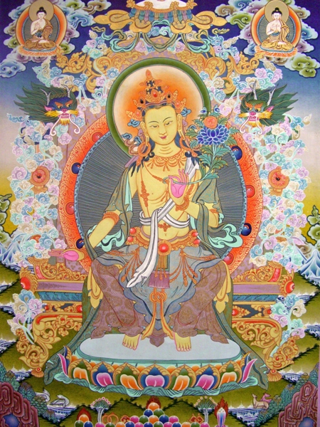 チャンパ 弥勒菩薩 M1 天珠/曼荼羅/仏画（タンカ）の通販・販売