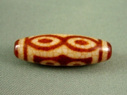 七眼天珠（しちがんてんじゅ） 龍紋 R 天珠/曼荼羅/仏画（タンカ）の