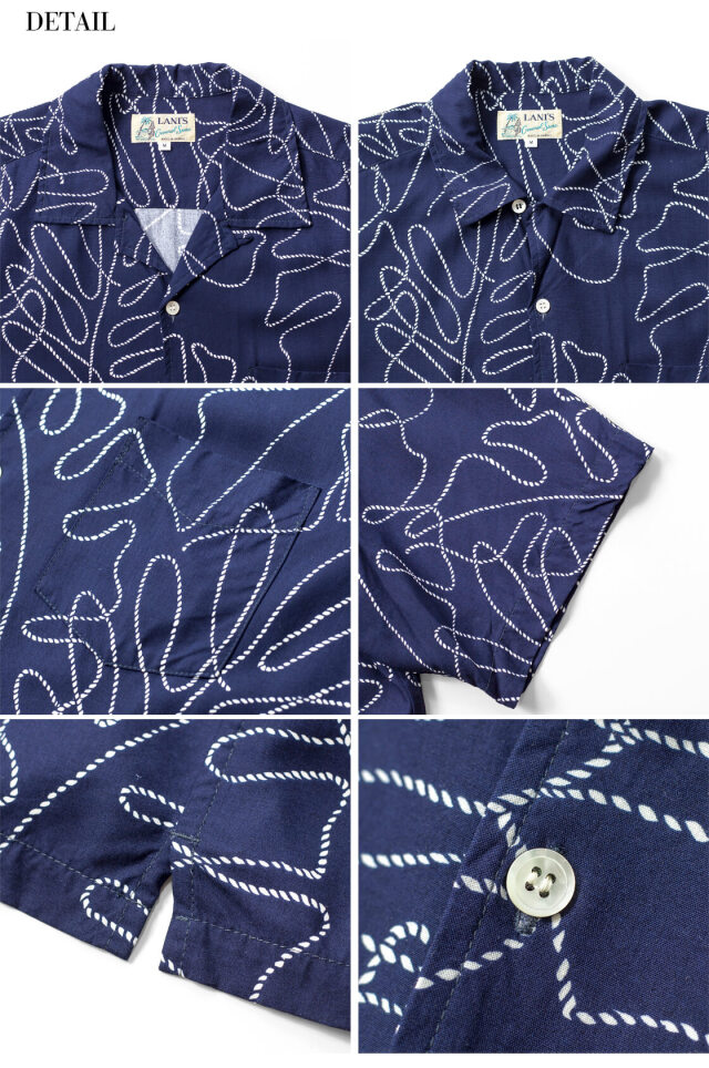 LANI'S General Store ラニーズジェネラルストア リーフ総柄 レーヨン