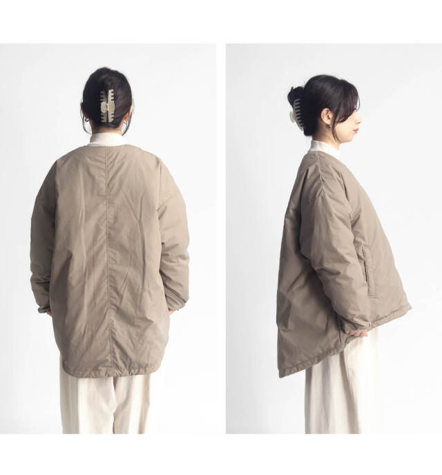 COMMENCEMENT コメンスメント NANGA ナンガ ノーカラーダウン