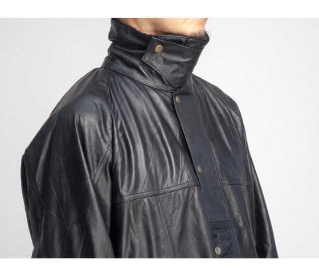 YOUSED ユーズド オールレザードライバーズジャケット 本革 リメイク