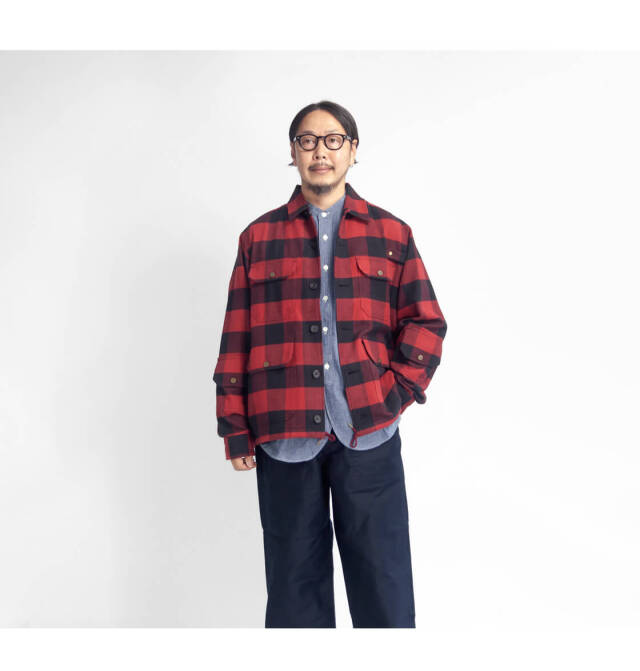 WOOLRICH OUTDOOR LABEL ウールリッチ アウトドア バッファロー