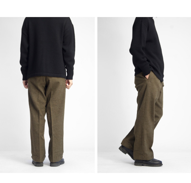 カナダ軍 バトルドレスウールトラウザーズ ウールパンツ デッド