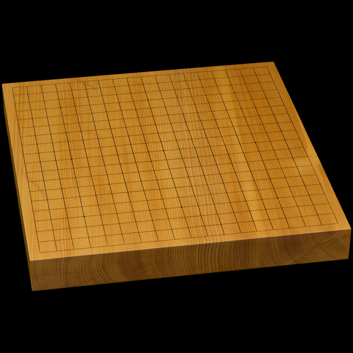 国産本榧卓上碁盤 1寸6分（一枚板・天柾） gb10133 | 前川榧碁盤店