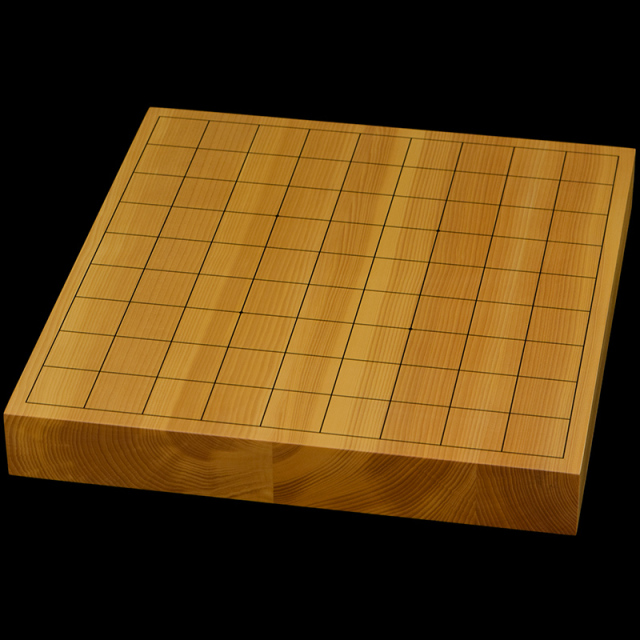 おまかせ】本榧卓上将棋盤 1寸（ハギ盤・特上） | 前川榧碁盤店