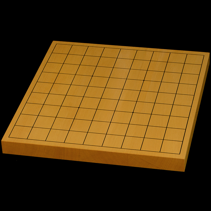おまかせ】本榧卓上将棋盤 1寸（ハギ盤・極上） | 前川榧碁盤店