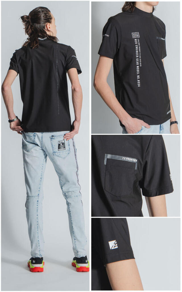 アイズフロンティア I'Z FRONTIER 接触冷感ナイロン半袖モックネック