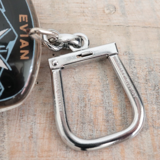 ブルボンキーホルダー エビアン 白鳥 EVIAN