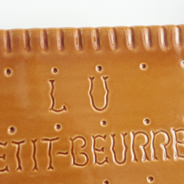 LU ビスケット プレート 陶器製