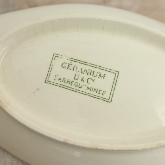 アンティーク ラヴィエ ゼラニウム GERANIUM フランス サルグミンヌ製