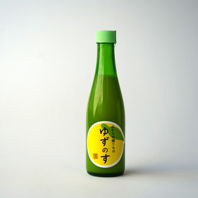 徳島那賀産】 手搾り ゆずのす 300ml