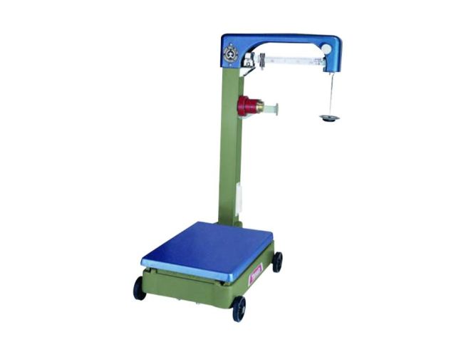 中型自動台はかり車付き 50kg D-50MZ 検定品 計量器専門店はかりの三和屋