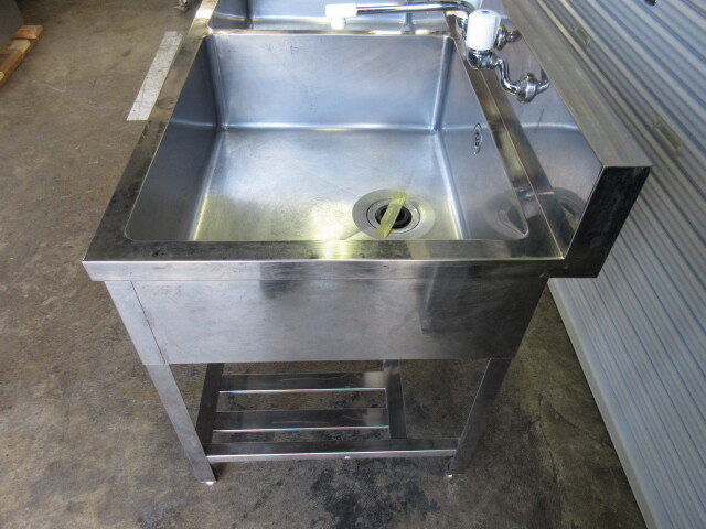 2槽シンク W1500×D700×H800mm 業務用 ステンレス キッチン