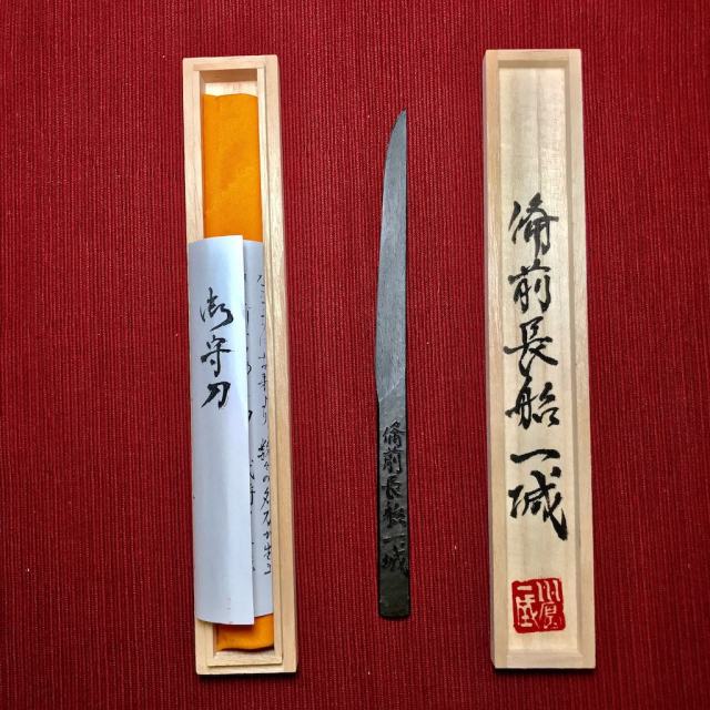 美しく無駄のないシンプルなシルエット！ 御守り刀ペーパーナイフ