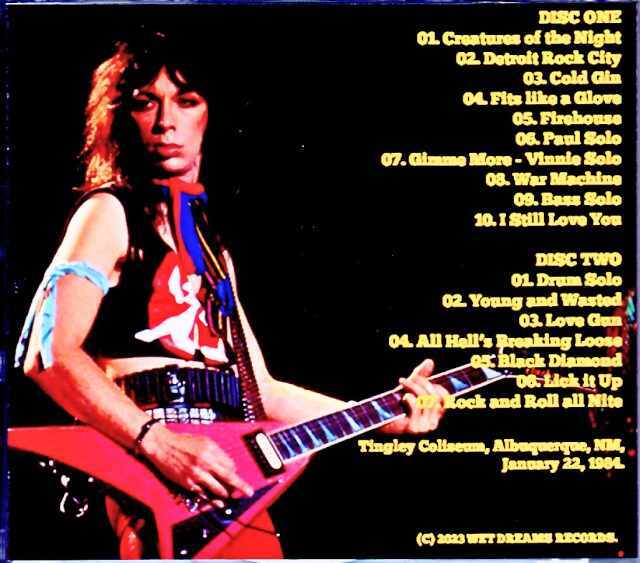 Kiss キッス/NM,USA 1984