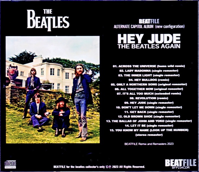 Beatles ビートルズ/ヘイ・ジュード Hey Jude Alternate Capitol Album