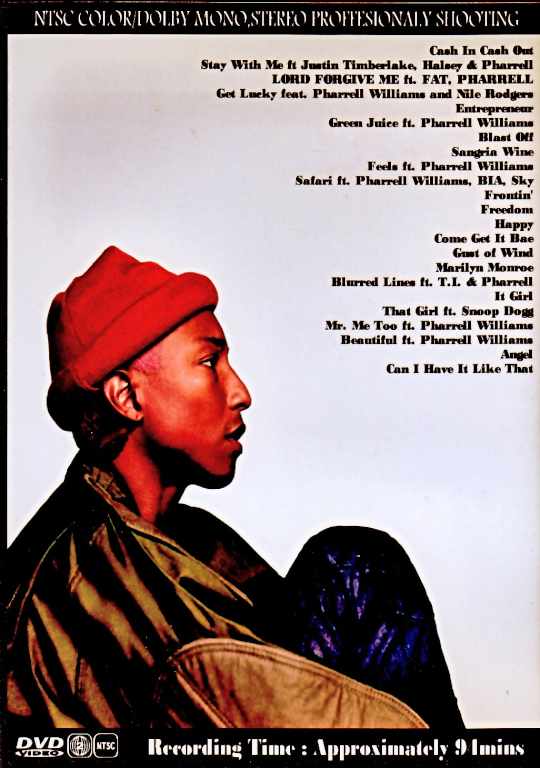 Pharrell Williams ファレル・ウィリアムス/Music Video Collection 2022