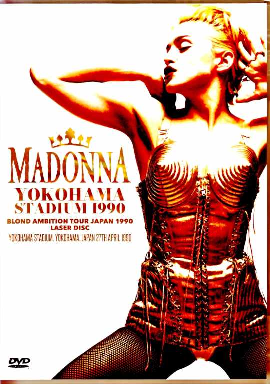 Madonna マドンナ/Kanagawa,Japan 1990 Complete Japanese Laser Disc