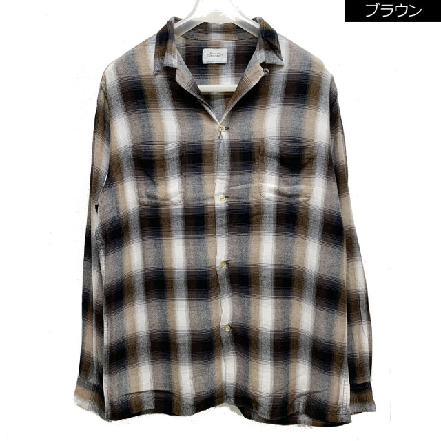 TOWN CRAFT / OMBRE 60S LOOP COLLAR SHIRTS