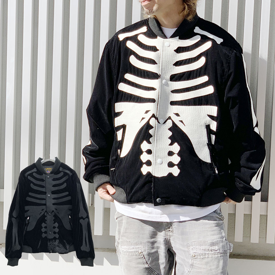 VANSON / 50周年別珍BOMBER JACKET