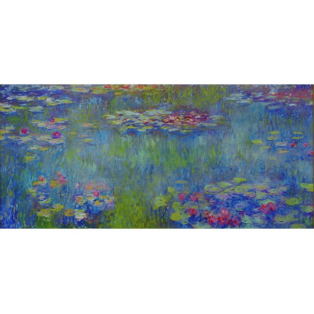 モネ 「睡蓮の池、緑の反映」彩美版 複製画 美術館承認｜絵画販売