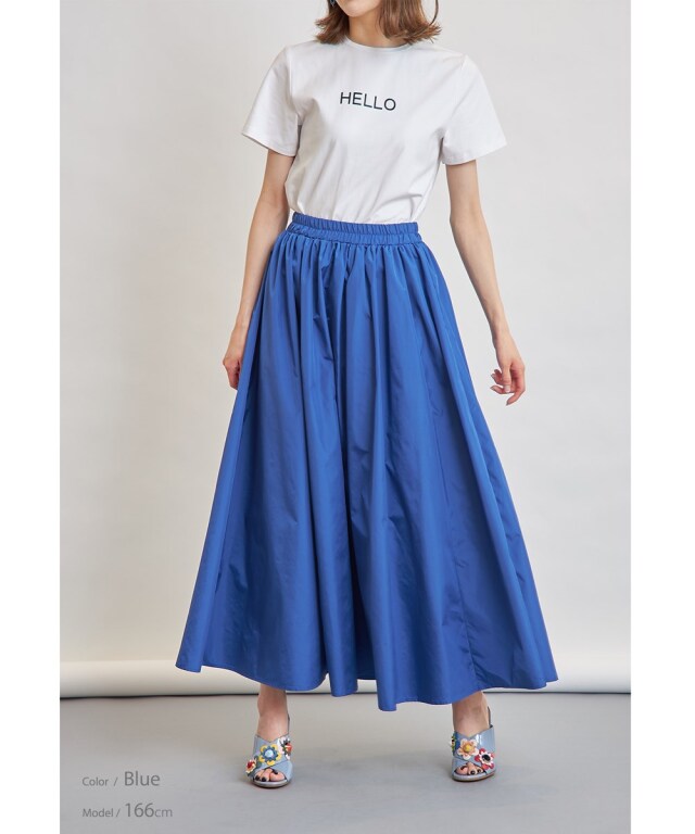 タフタマキシスカート