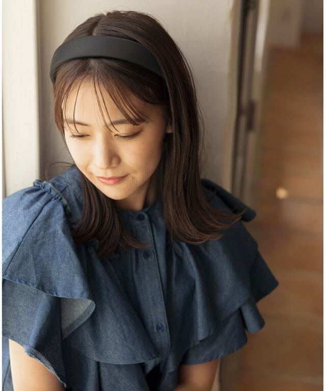 マットサテンカチューシャ