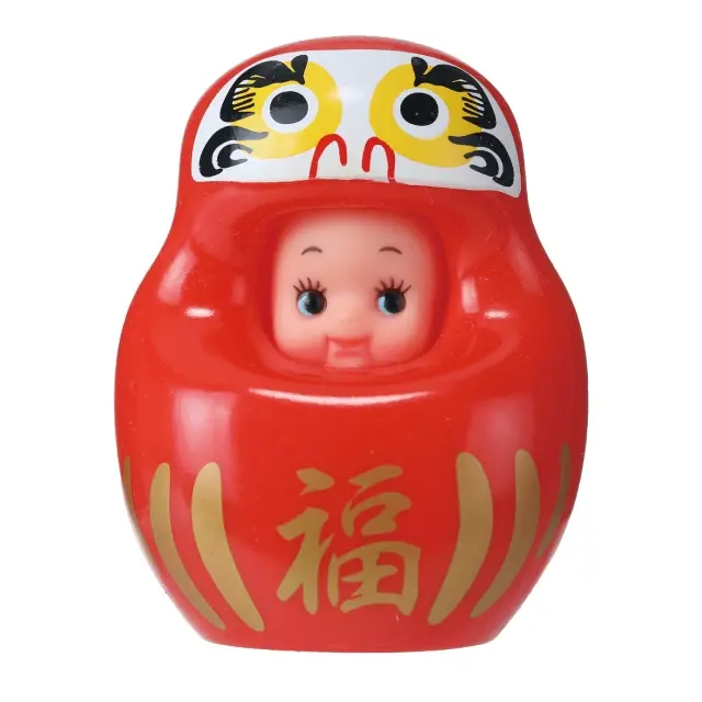 OBKP050-DA】かぶりものキューピー【ダルマ】 OBITSU SHOP