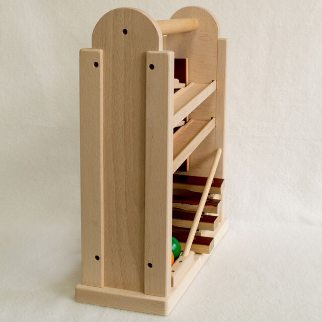 木製スロープ コロコロシロホン KOIDE【送料無料】｜木のおもちゃ専門