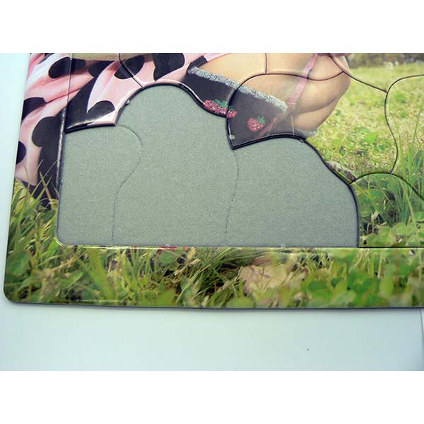 枠型ジグソーパズル(B4) 40ピース＋紙製フレーム(B4)＋のり・へらセット