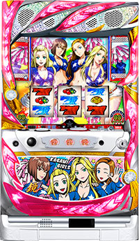 大都技研 HEY!鏡 ガールズパネル 中古パチスロ実機 [8ch対応] A-SLOT