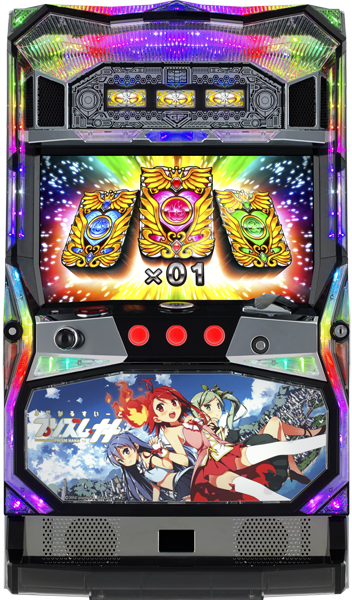 DAXEL まじかるすいーとプリズム・ナナ メインパネル 中古パチスロ実機