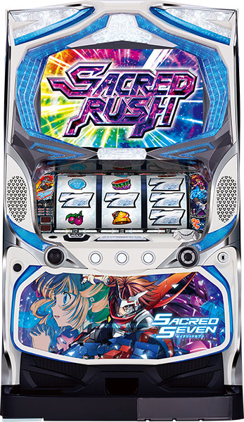 山佐 パチスロ セイクリッドセブン 中古パチスロ実機 [4ch対応] A-SLOT