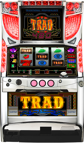 ヤーマ トラッド480 中古パチスロ実機 [4ch対応] A-SLOT