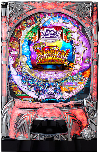 高砂 CRマジカルハロウィン NM3 中古パチンコ実機 [枠名：プラチナ