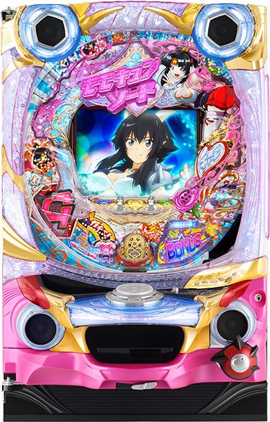 西陣 CRモモキュンソード3 GL(1/89ver.) 中古パチンコ実機 [枠名：威吹