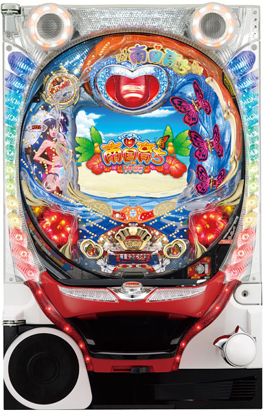 平和 CR南国育ちin沖縄M7AX 中古パチンコ実機 [枠名：ルピナスX] [4ch