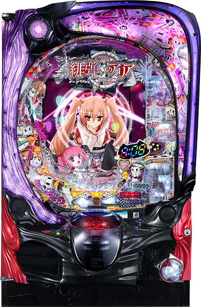 藤商事 PA緋弾のアリア3 FW設定付 中古パチンコ実機 [枠名：クリスタル